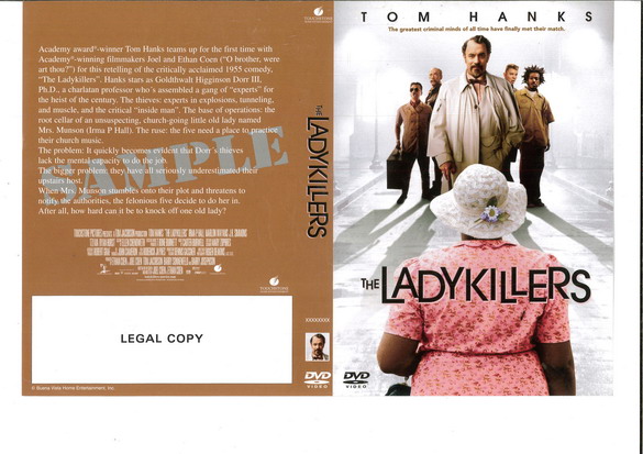 LADYKILLERS (DVD OMSLAG) SAMPLE