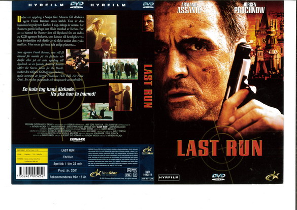 LAST RUN (DVD OMSLAG)