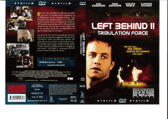 LEFT BEHIND 2: TRIBULATION FORCE (DVD OMSLAG)