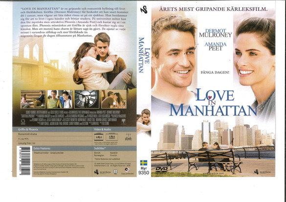 LOVE IN MANHATTAN (DVD OMSLAG)