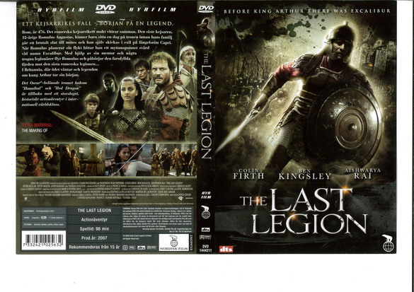 LAST LEGION (DVD OMSLAG)