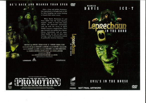 LEPRECHAUN IN THE HOOD (DVD OMSLAG) PROMO