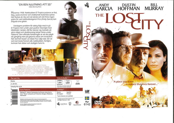 LOST CITY (DVD OMSLAG)