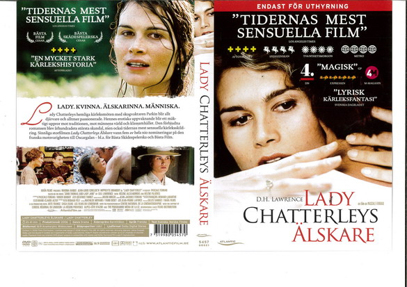 LADY CHATTERLEYS ÄLSKARE (DVD OMSLAG)