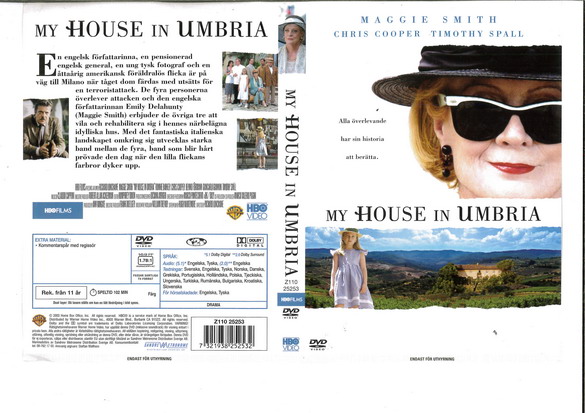 MY HOUSE IN UMBRIA (DVD OMSLAG)