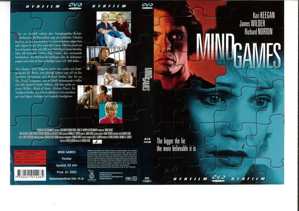 MIND GAMES (DVD OMSLAG)