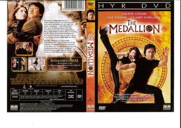 MEDALLION (DVD OMSLAG)