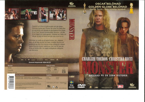 MONSTER (DVD OMSLAG)