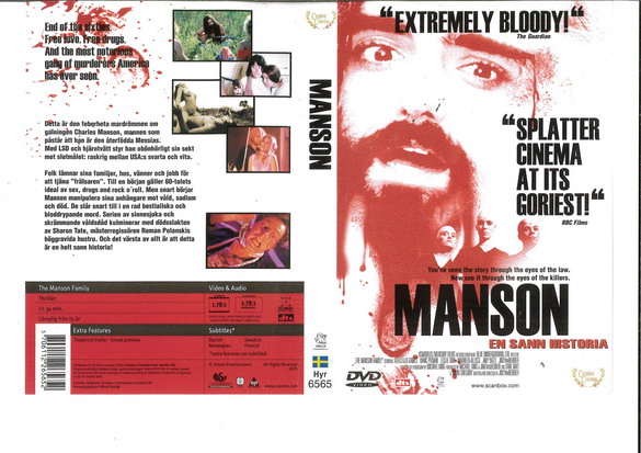 MANSON (DVD OMSLAG)