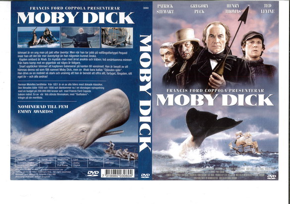 MOBY DICK (DVD OMSLAG)