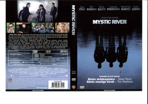 MYSTIC RIVER (DVD OMSLAG)