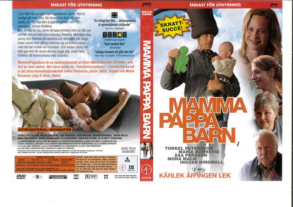 MAMMA PAPPA BARN (DVD OMSLAG)