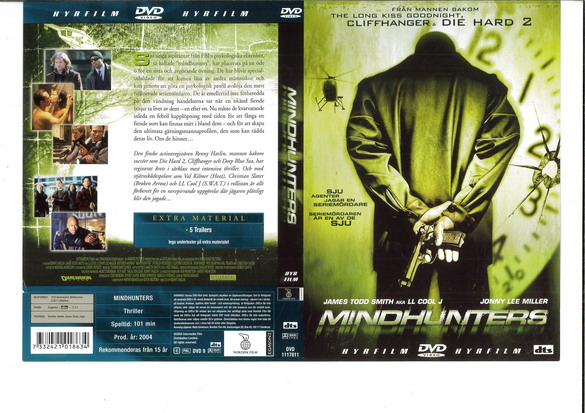MINDHUNTERS (DVD OMSLAG)
