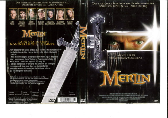 MERLIN (DVD OMSLAG)