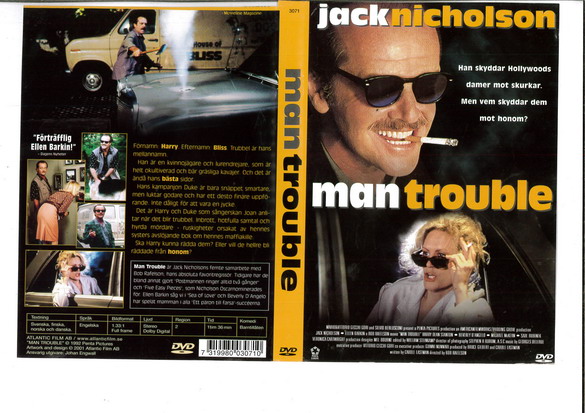 MAN TROUBLE (DVD OMSLAG)