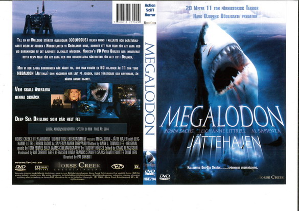 MEGALODON (DVD OMSLAG)