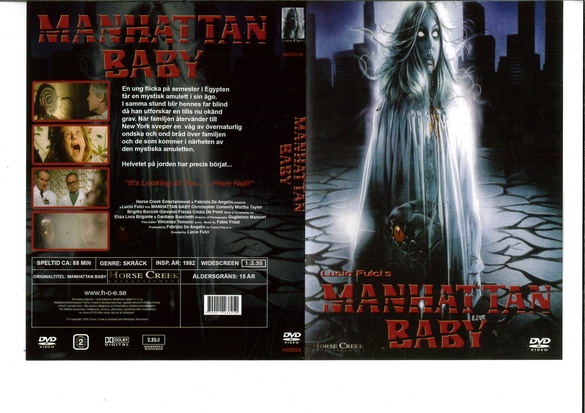 MANHATTAN BABY (DVD OMSLAG)