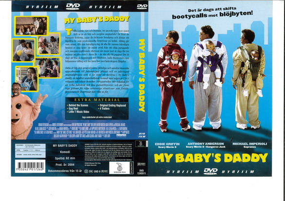MY BABY\'S DADDY (DVD OMSLAG)