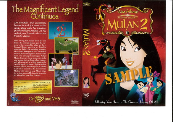 MULAN 2 (DVD OMSLAG) SAMPLE