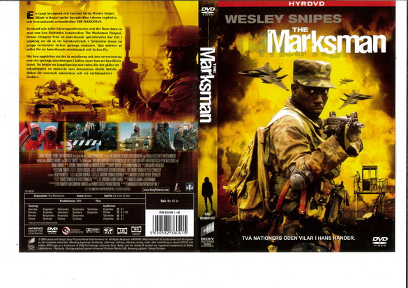 MARKSMAN (DVD OMSLAG)