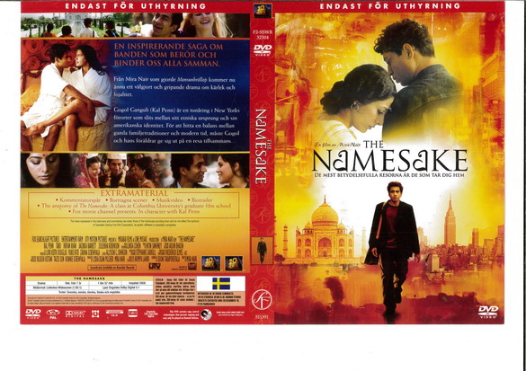 NAMESAKE (DVD OMSLAG)
