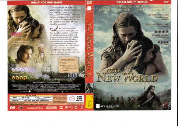 NEW WORLD (DVD OMSLAG)