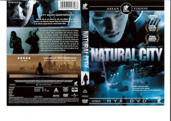NATURAL CITY (DVD OMSLAG)