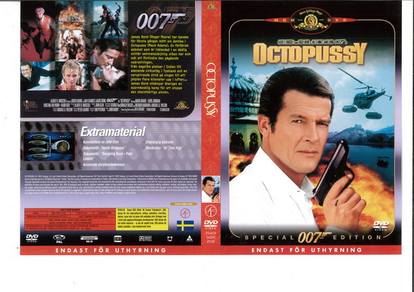 OCTOPUSSY (DVD OMSLAG)