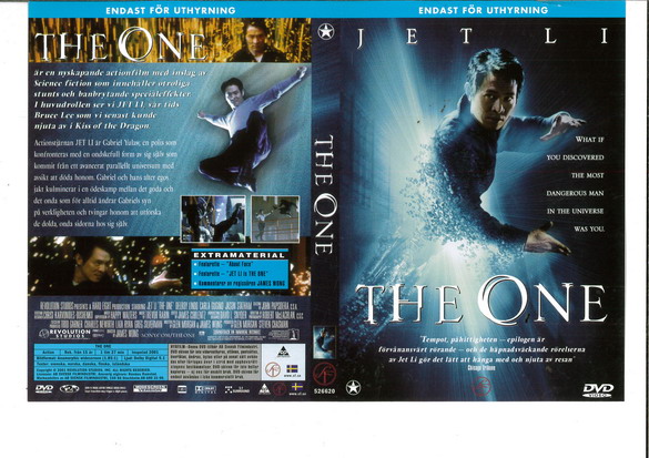 ONE (DVD OMSLAG)