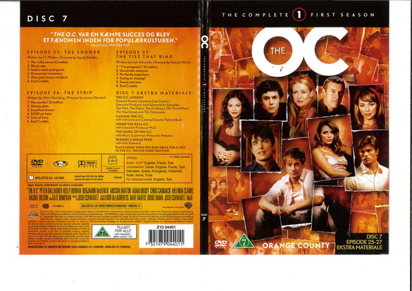 OC DISC 7 EPISOD 25 - 27 (DVD OMSLAG) IMPORT