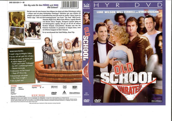 OLD SCHOOL (DVD OMSLAG)