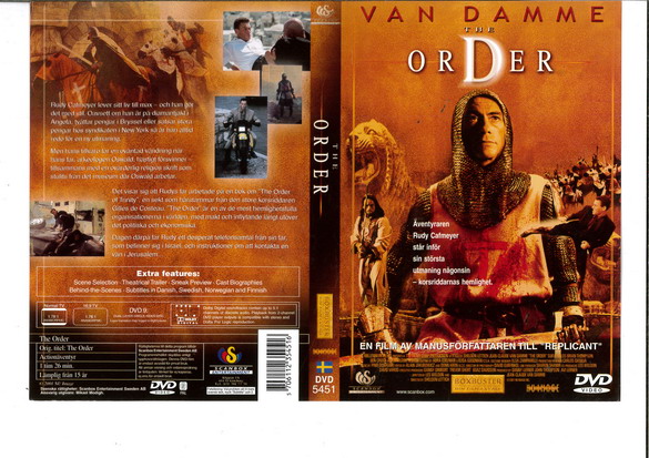 ORDER (DVD OMSLAG)