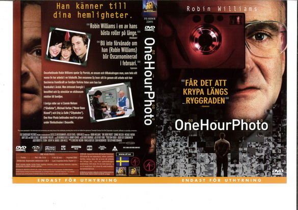 ONE HOUR PHOTO (DVD OMSLAG)