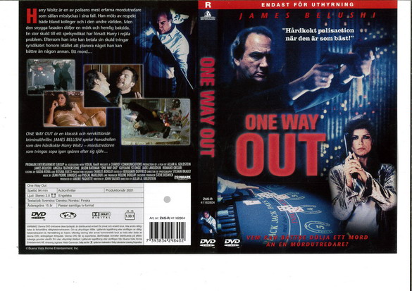 ONE WAY OUT (DVD OMSLAG)