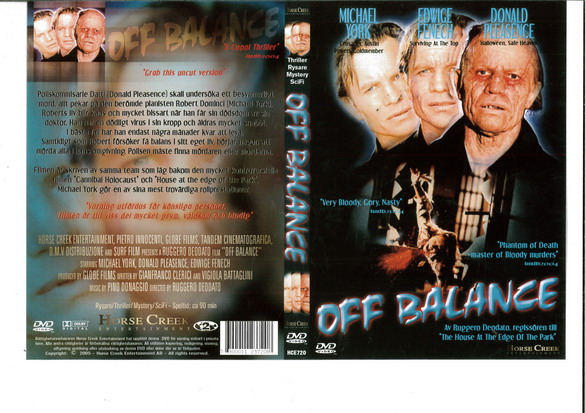 OFF BALANCE (DVD OMSLAG)
