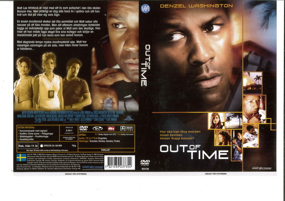 OUT OF TIME (2003) (DVD OMSLAG)