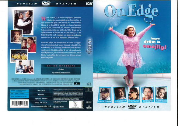 ON EDGE (DVD OMSLAG)
