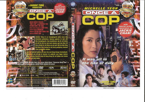 ONCE A COP (DVD OMSLAG)