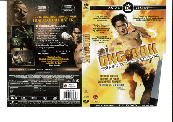 ONG BAK (DVD OMSLAG)