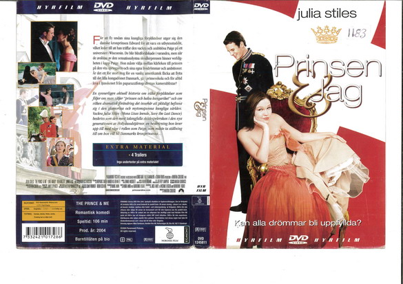 PRINSEN & JAG (DVD OMSLAG)