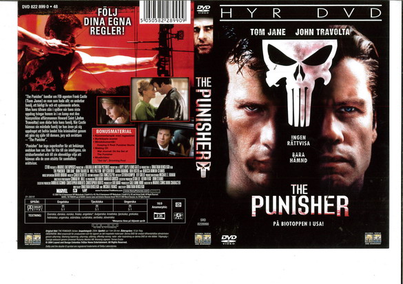 PUNISHER (DVD OMSLAG)