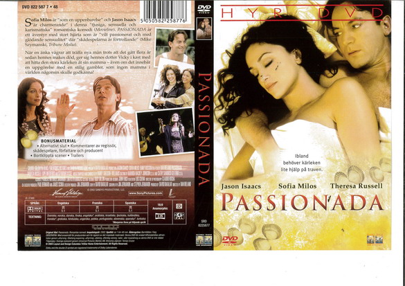 PASSIONADA (DVD OMSLAG)