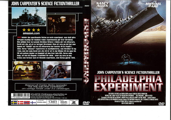 PHILADELPHIA EXPERIMENT (DVD OMSLAG)