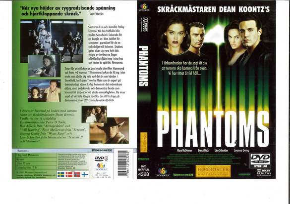 PHANTOMS (DVD OMSLAG)