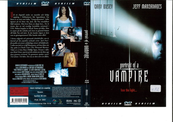 PORTRAIT OF A VAMPIRE (DVD OMSLAG)