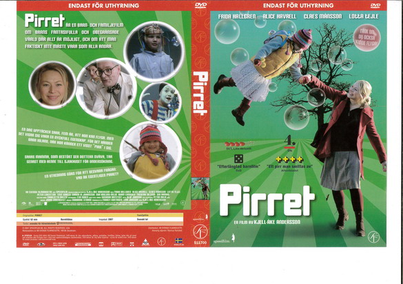PIRRET (DVD OMSLAG)