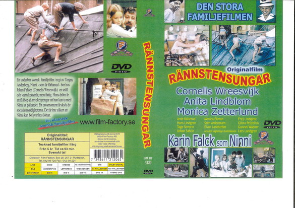 RÄNNSTENSUNGAR (DVD OMSLAG)