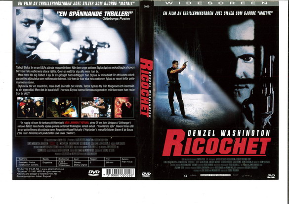 RICOCHET (DVD OMSLAG)