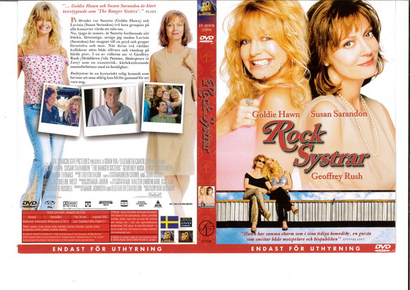 ROCK SYSTRAR (DVD OMSLAG)