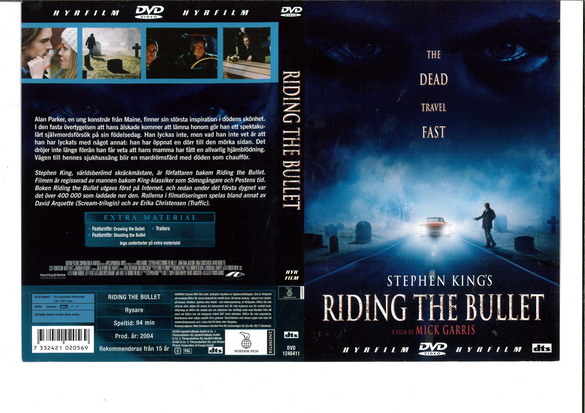 RIDING THE BULLET (DVD OMSLAG)